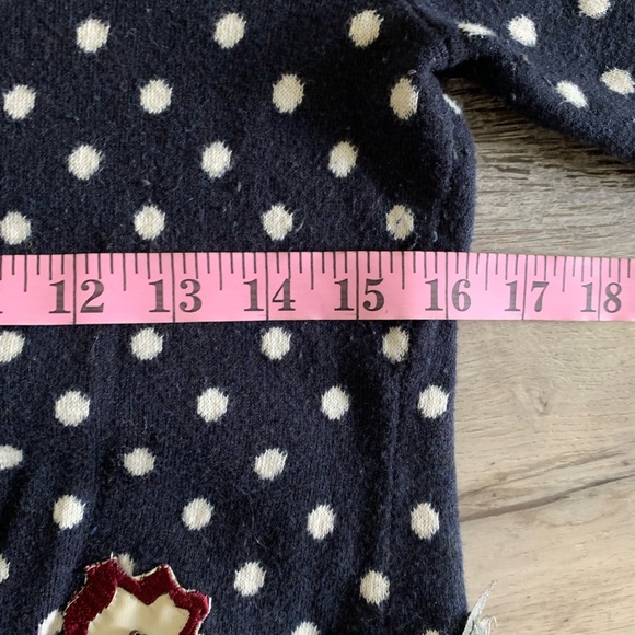 Anthropology Charlie & Rose cardigan size medium with birds EUC 🌼 - Picture 8 of 10